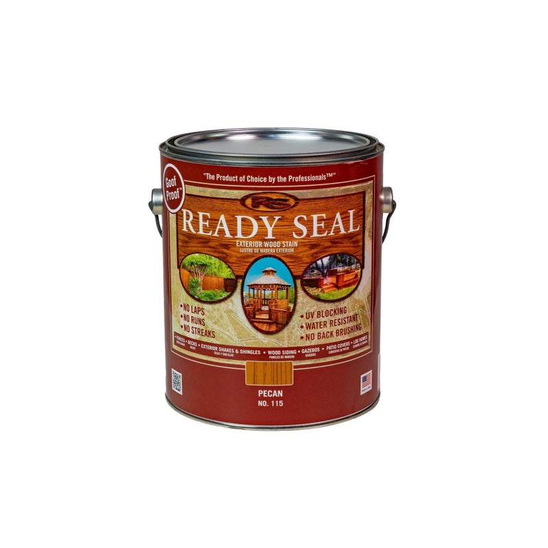 Ready Seal 1 gal Ready Seal 115 Pecan Exterior Stain and Sealer For Wood - Image 1
